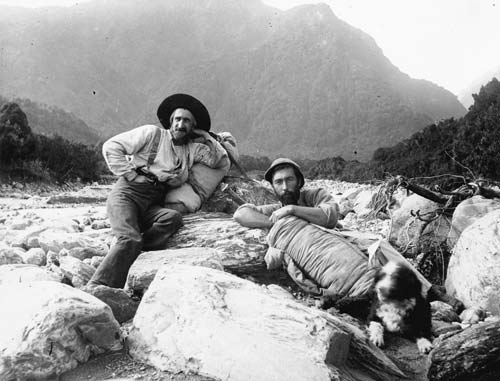 Did Charles Douglas (left) eat the Haast's eagle into extinction?
